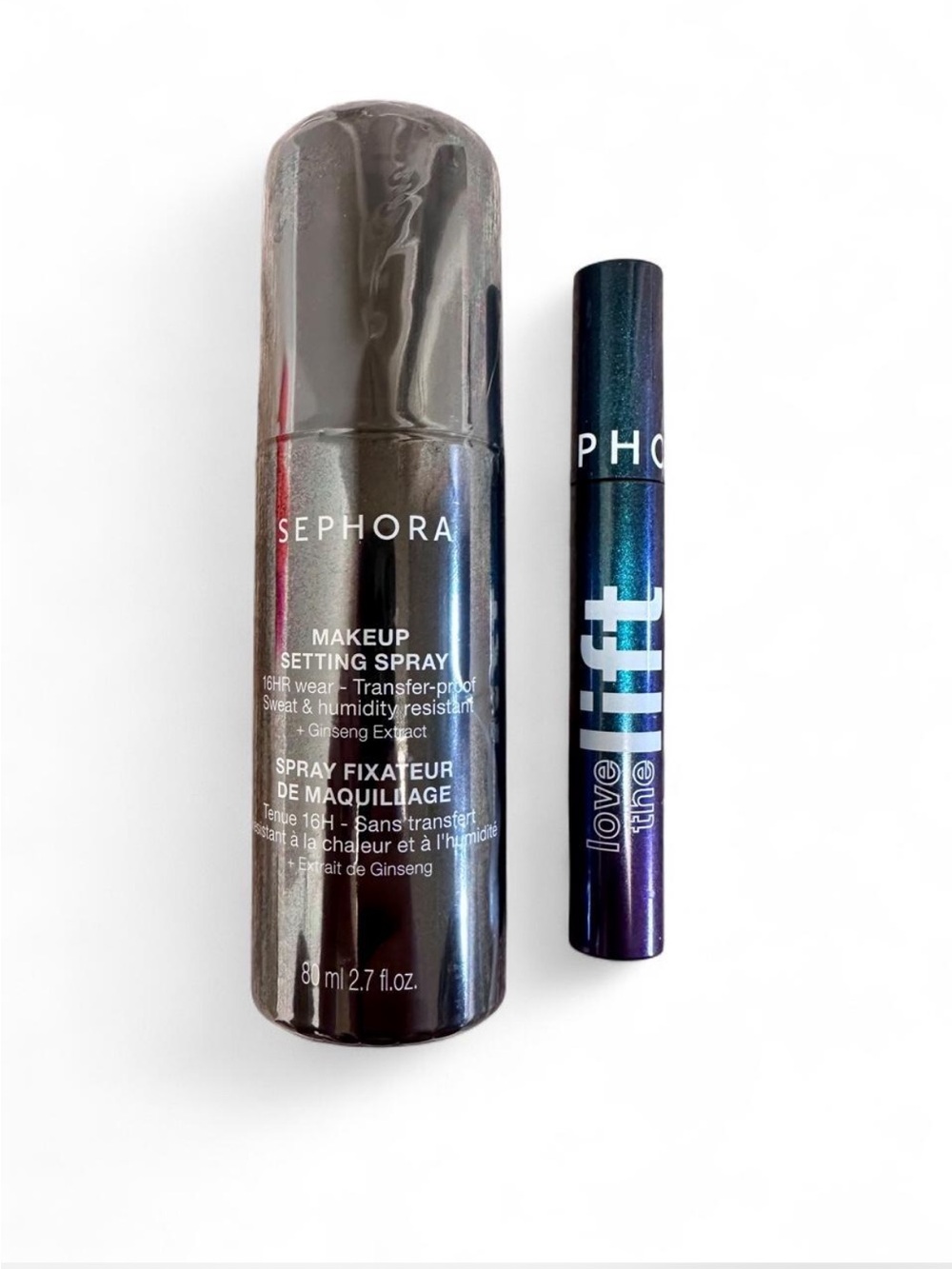 Sephora Makeup Setting Spray & Love The Lift Mascara Ultra Black